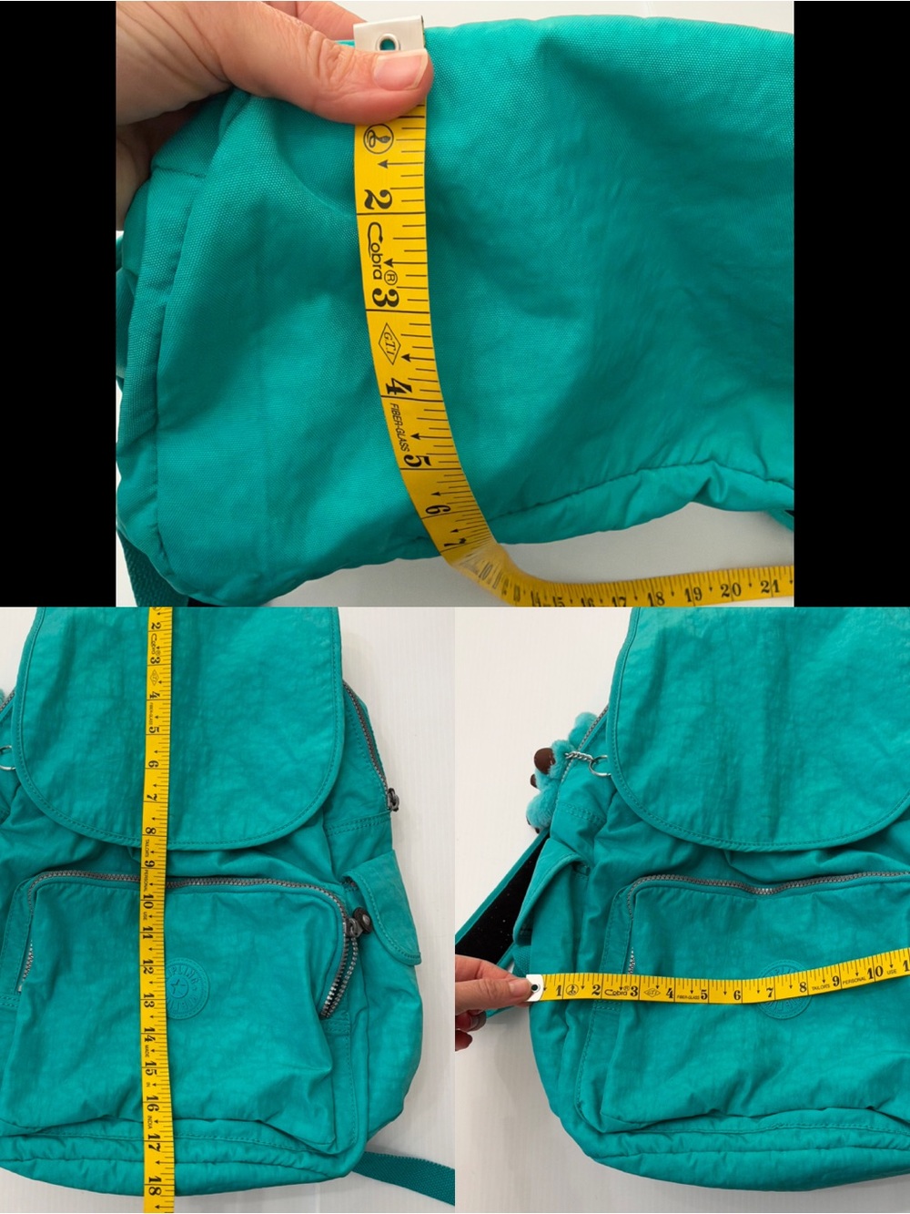Kipling Ravier Backpack - Turquoise Teal - Picture 15 of 15